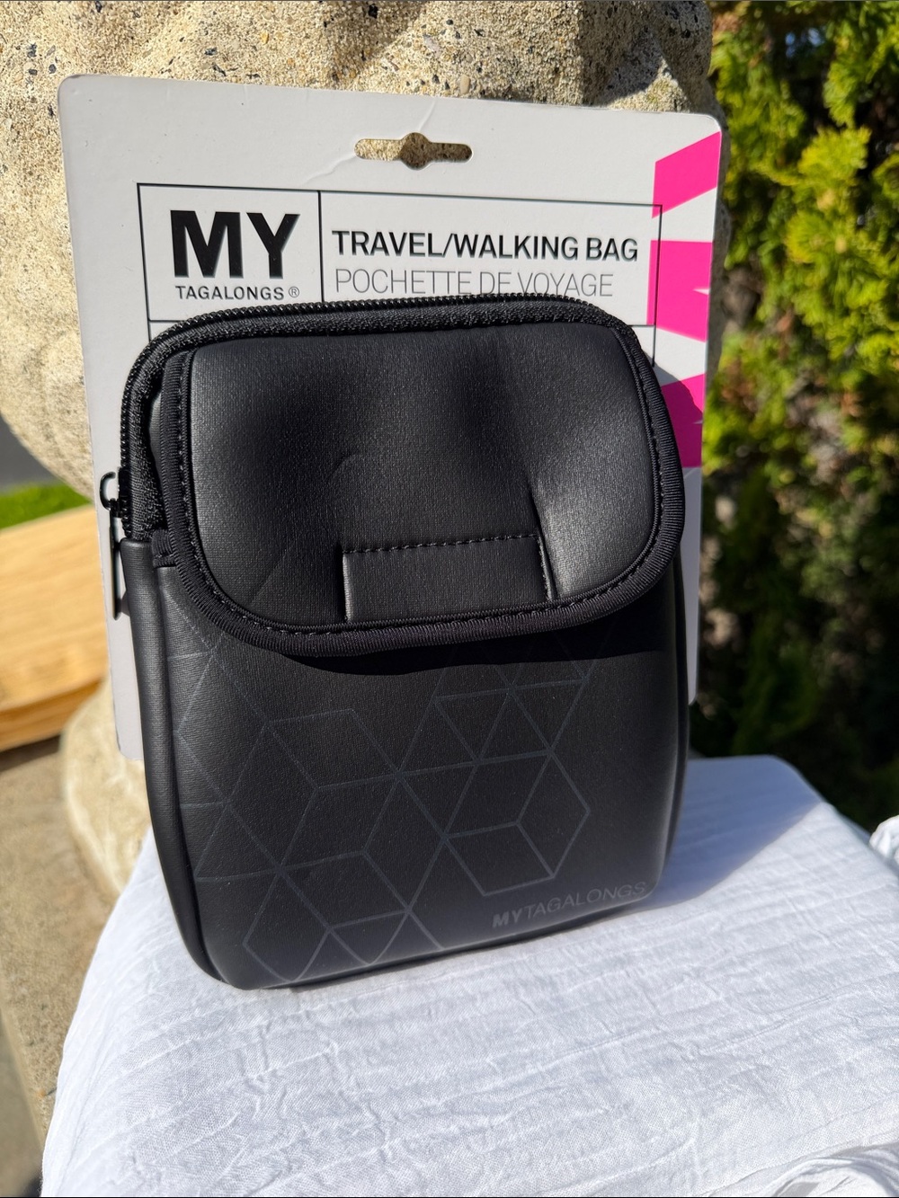 Black Travel/Walking Bag unisex